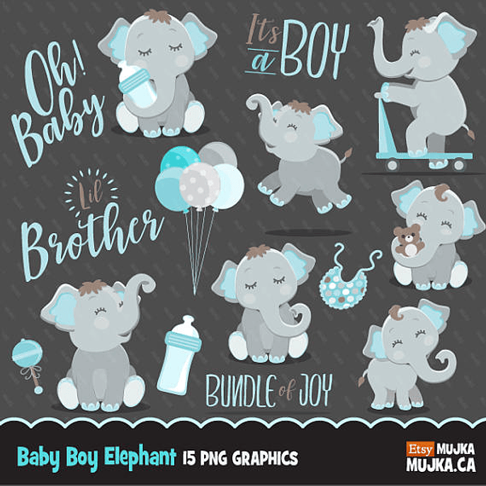Kit Digital Elefante Baby 1