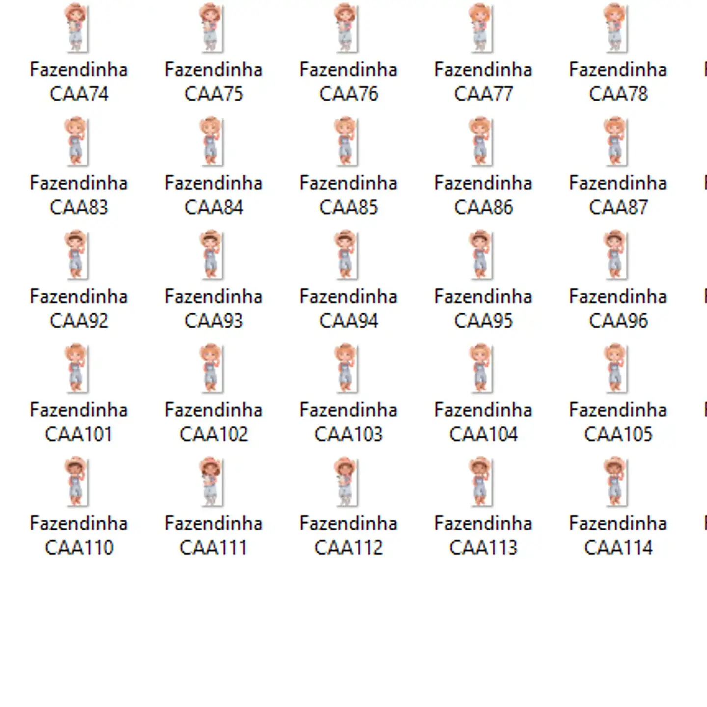 Kit Digital Fazendinha - Com Amor Aquarela 2