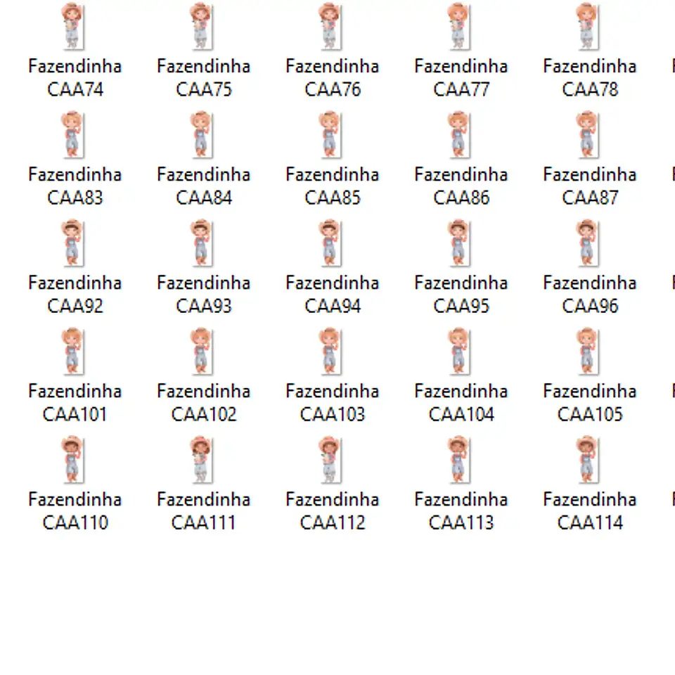 Kit Digital Fazendinha - Com Amor Aquarela 2