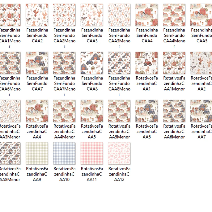 Kit Digital Fazendinha - Com Amor Aquarela 3