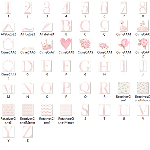 Kit Digital Cisne - Com Amor Aquarela