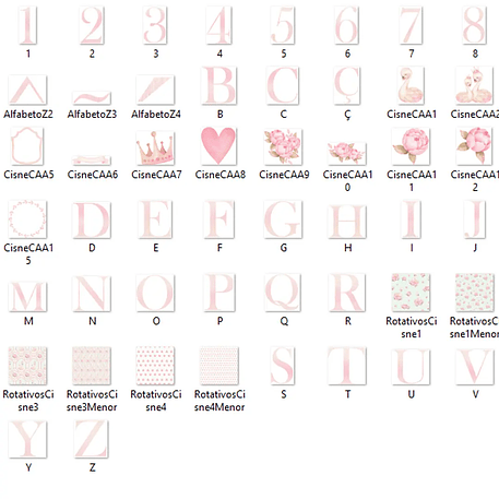 Kit Digital Cisne - Com Amor Aquarela 2