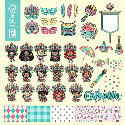 Kit Digital Carnaval