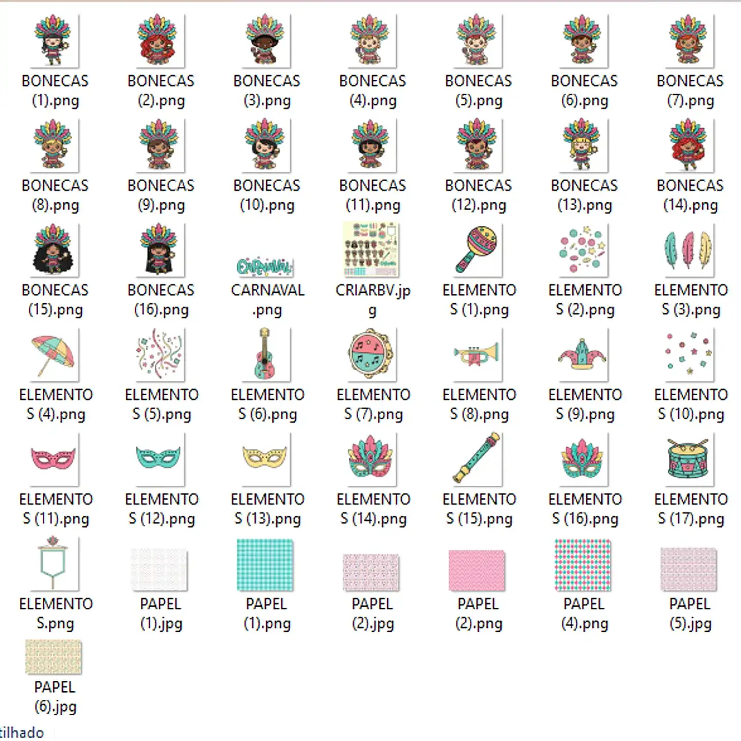 Kit Digital Carnaval 2