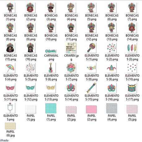 Kit Digital Carnaval 2