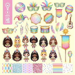 Kit Digital Carnaval 