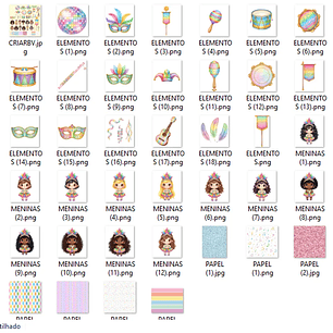 Kit Digital Carnaval 