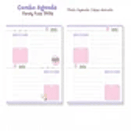 Arquivo Combo Agenda Candy Cute 2026 2