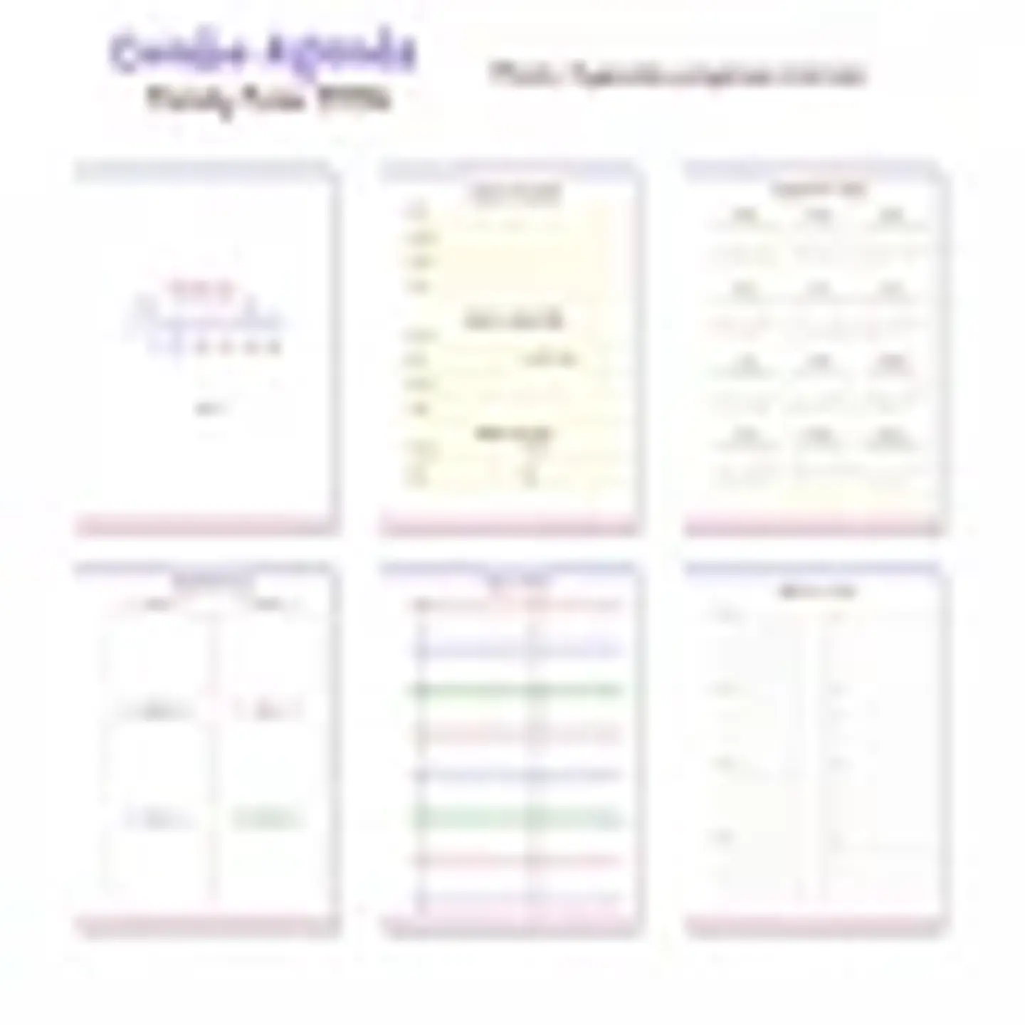 Arquivo Combo Agenda Candy Cute 2026 3