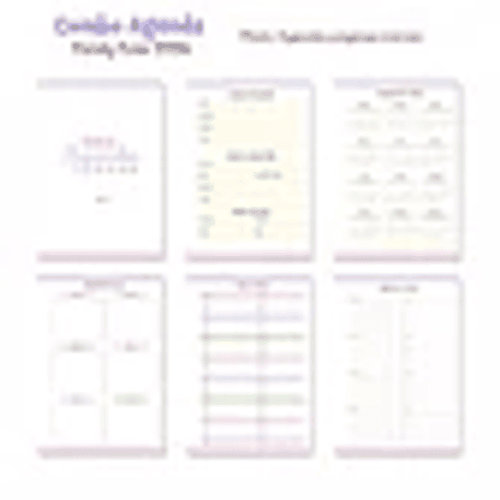 Arquivo Combo Agenda Candy Cute 2026 3