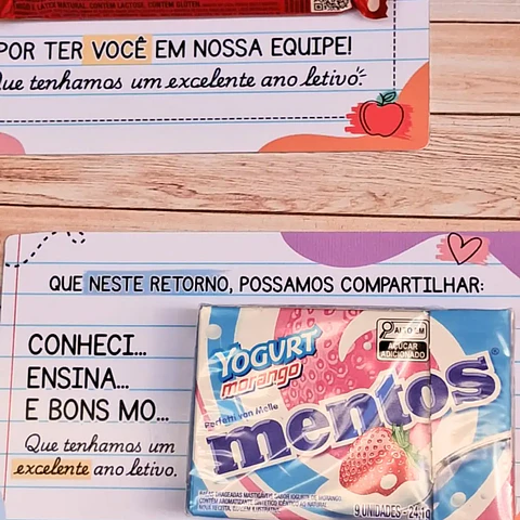 Arquivo Voltas á Áulas Card Doces