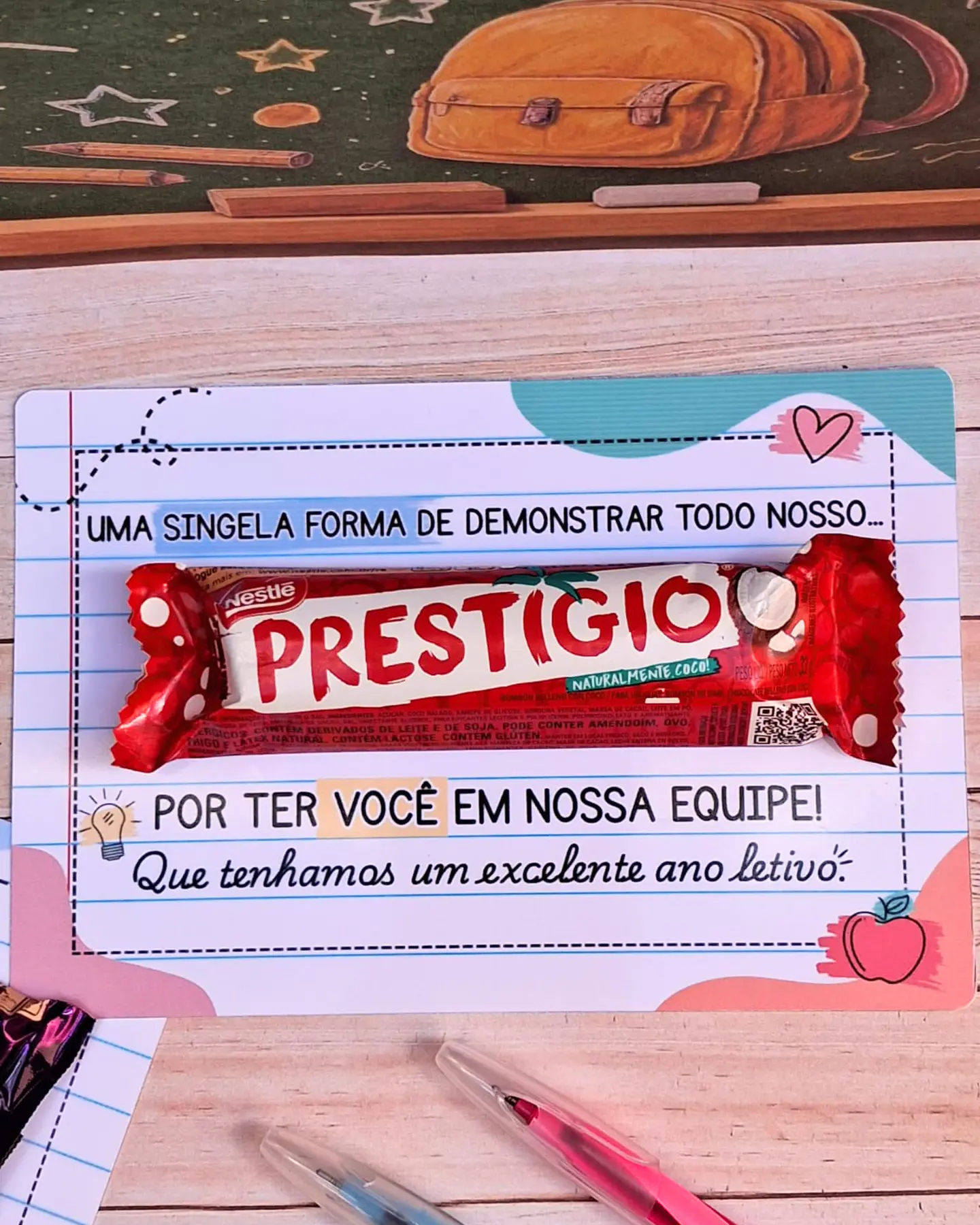 Arquivo Voltas á Áulas Card Doces 2