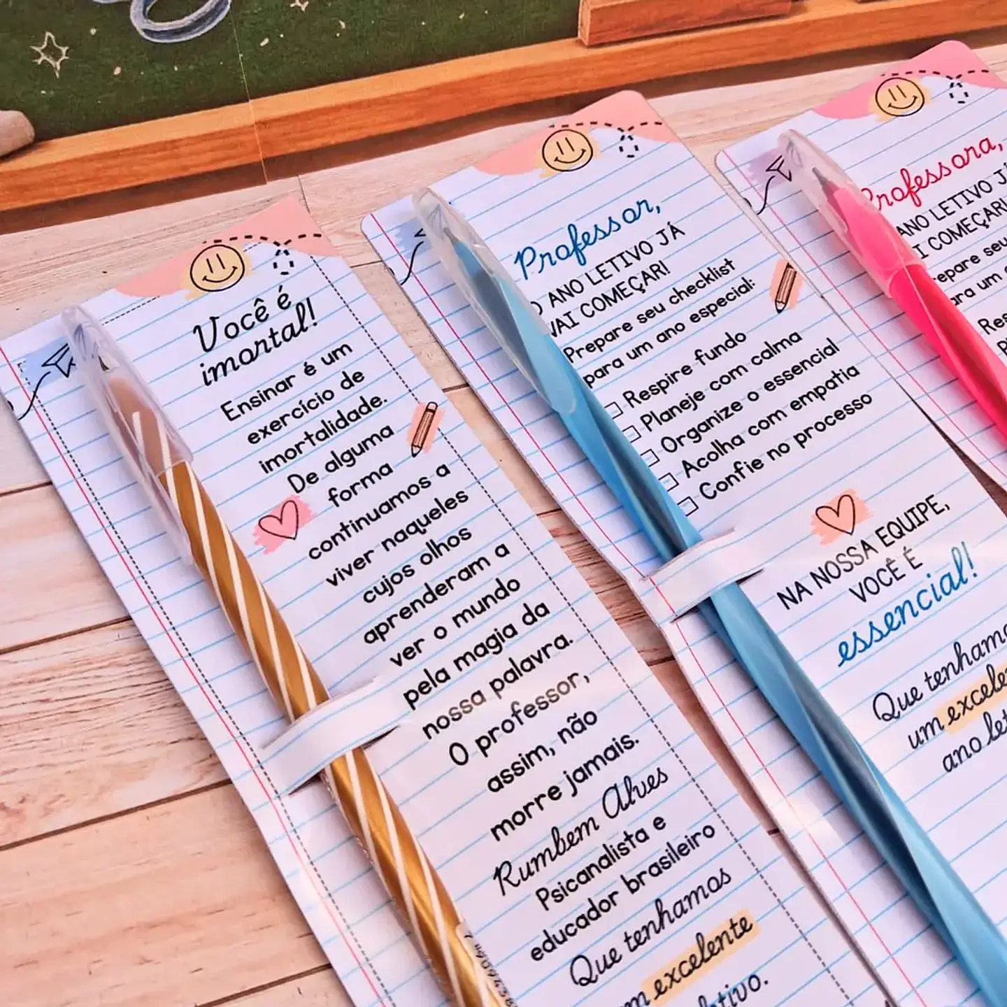 Arquivo Volta ás Áulas Card Lápis Borracha e Post It 3