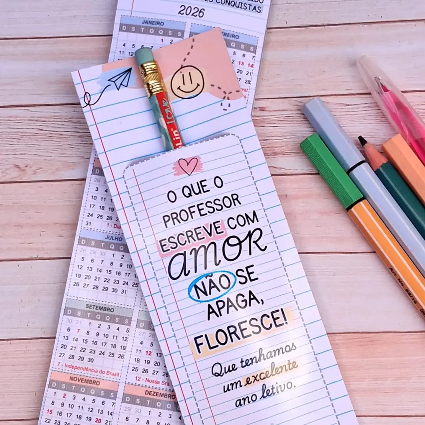 Arquivo Volta ás Áulas Card Lápis Calendário 1