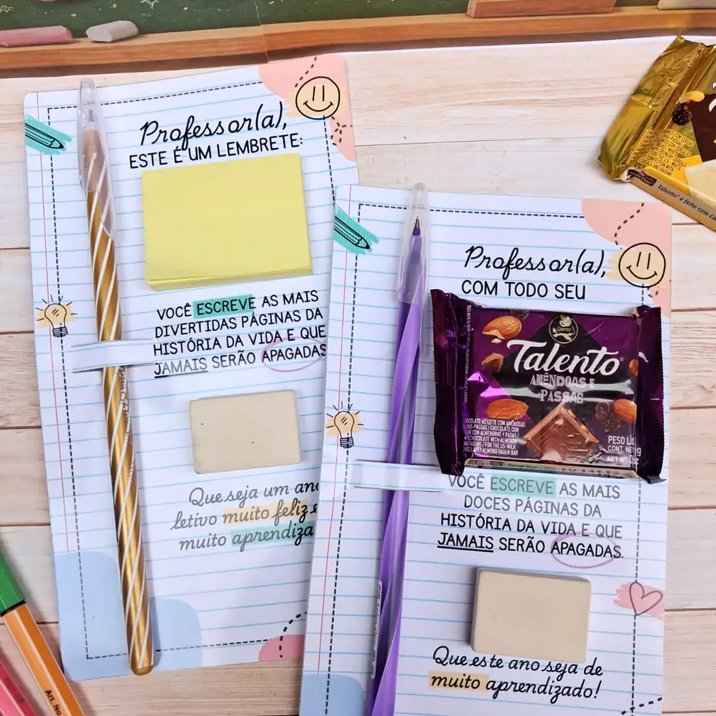 Arquivo Volta ás Áulas Card Post It e La Creme 1
