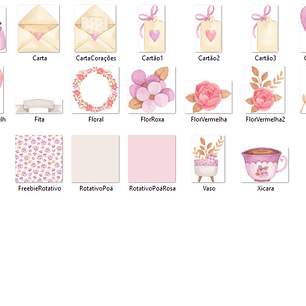 Kit Digital Especial - Com Amor Aquarela