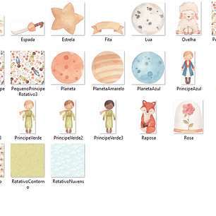 Kit Digital O Pequeno Príncipe - Com Amor Aquarela