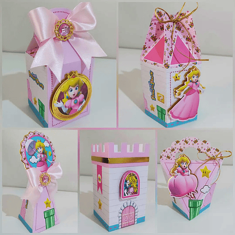 Arquivo de corte princesa Peach 1