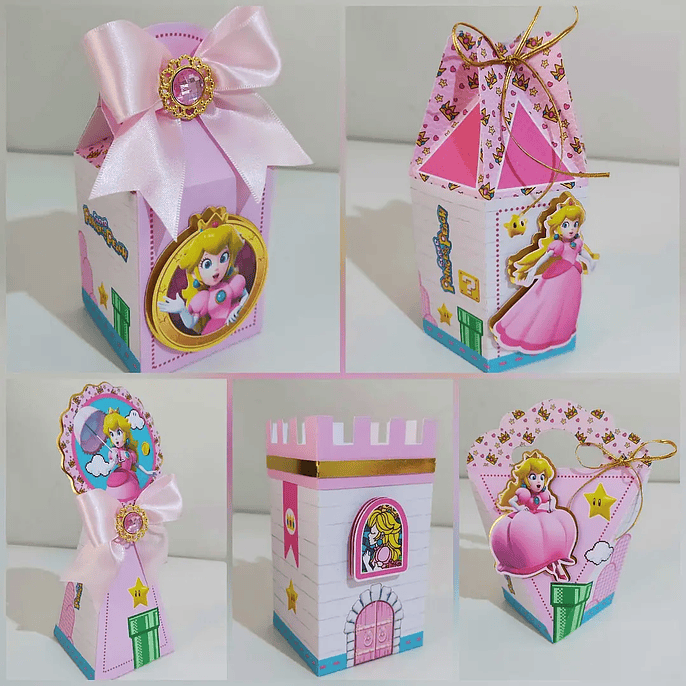 Arquivo de corte princesa Peach 1