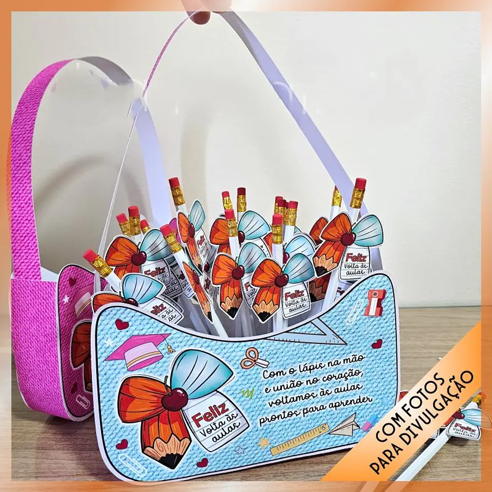 Arquivo Volta ás Aulas Bolsinha Porta Lápis 1