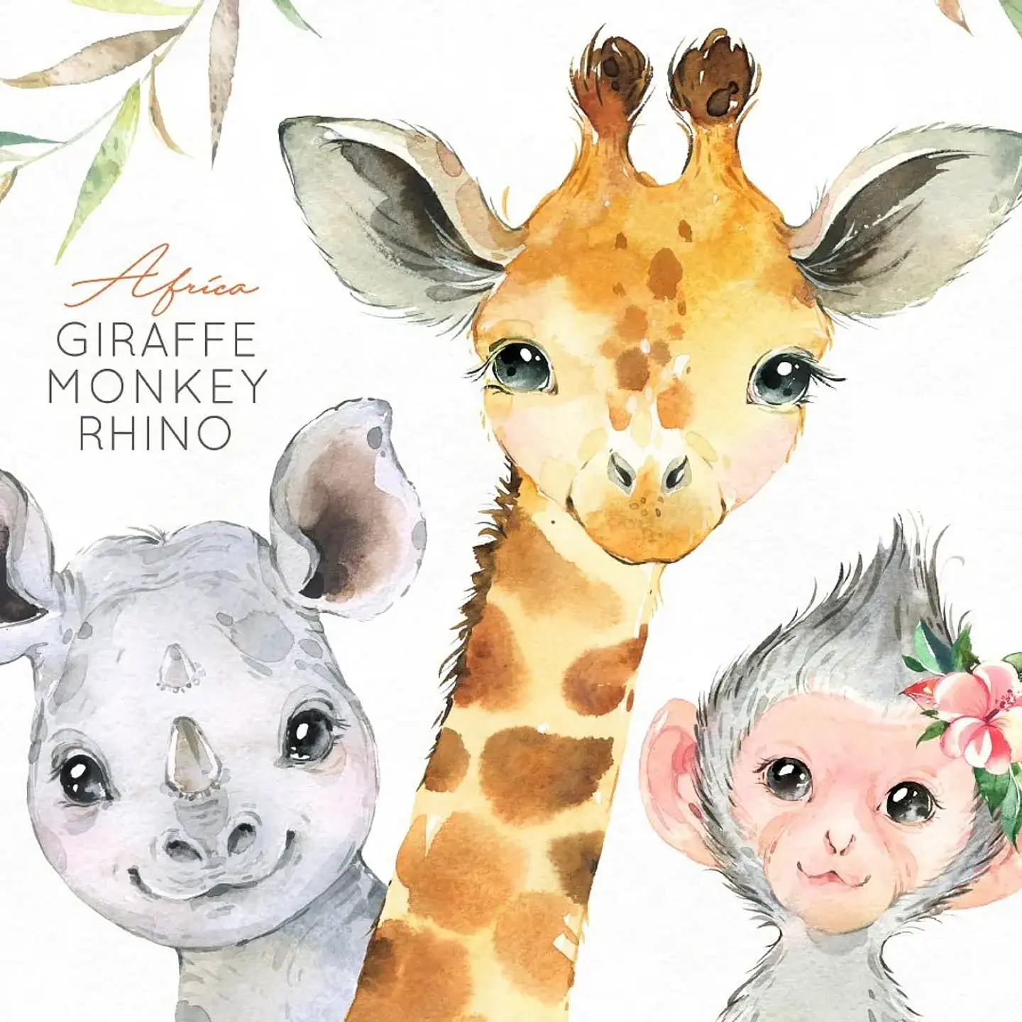 Kit Digital Africa- Animais 1