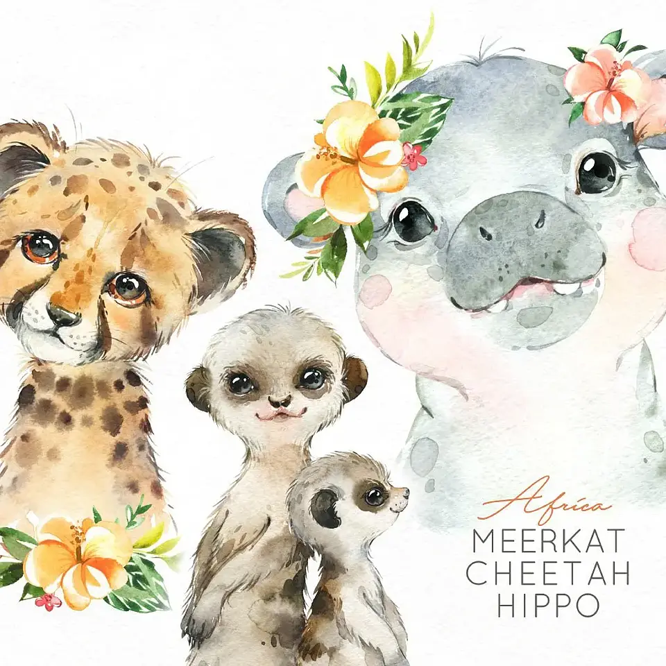 Kit Digital Africa- Animais 1