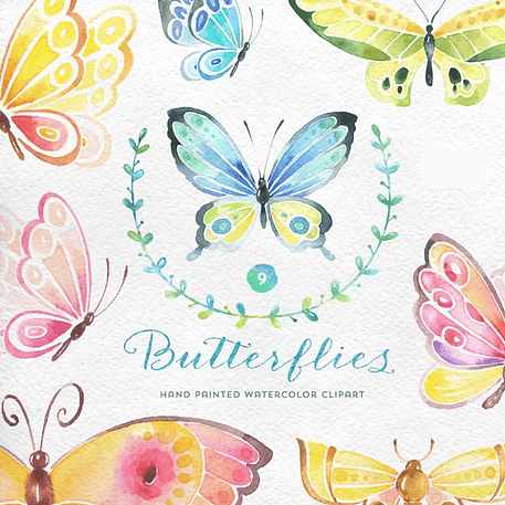 Kit Digital Borboletas 1