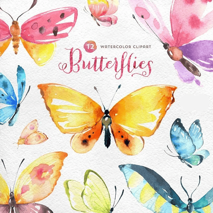 Kit Digital Borboletas 1