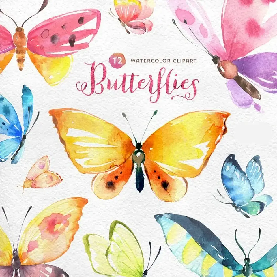 Kit Digital Borboletas 1