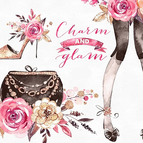 Kit Digital Charme e Glamour