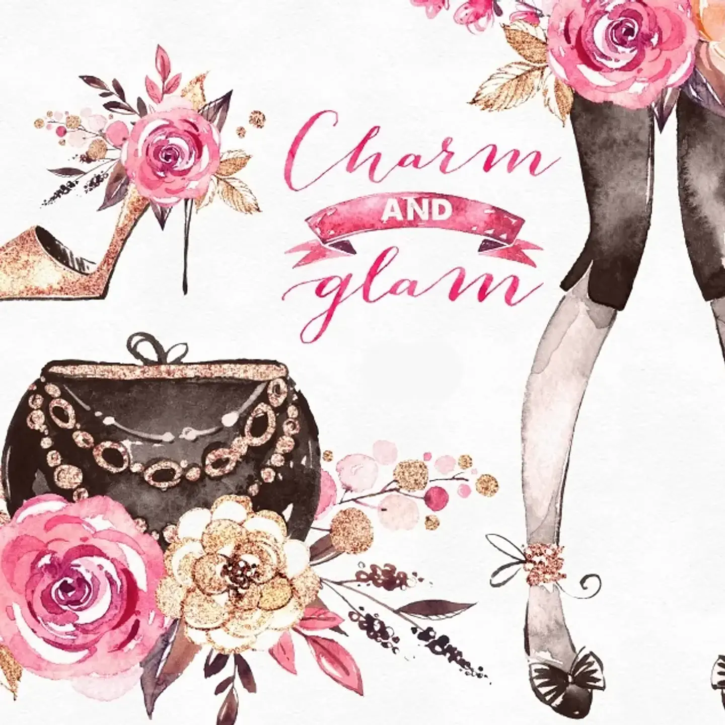 Kit Digital Charme e Glamour 1