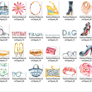 Kit Digital Acessórios Fashion