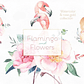 Kit Digital Flamingos Rosas - Thumbnail 1
