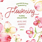Kit Digital Flores Rosas - Thumbnail 1