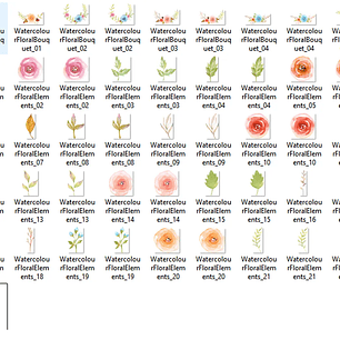 Kit Digital Flores Coloridas