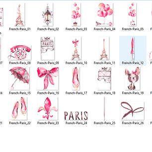 Kit Digital Paris Acessórios