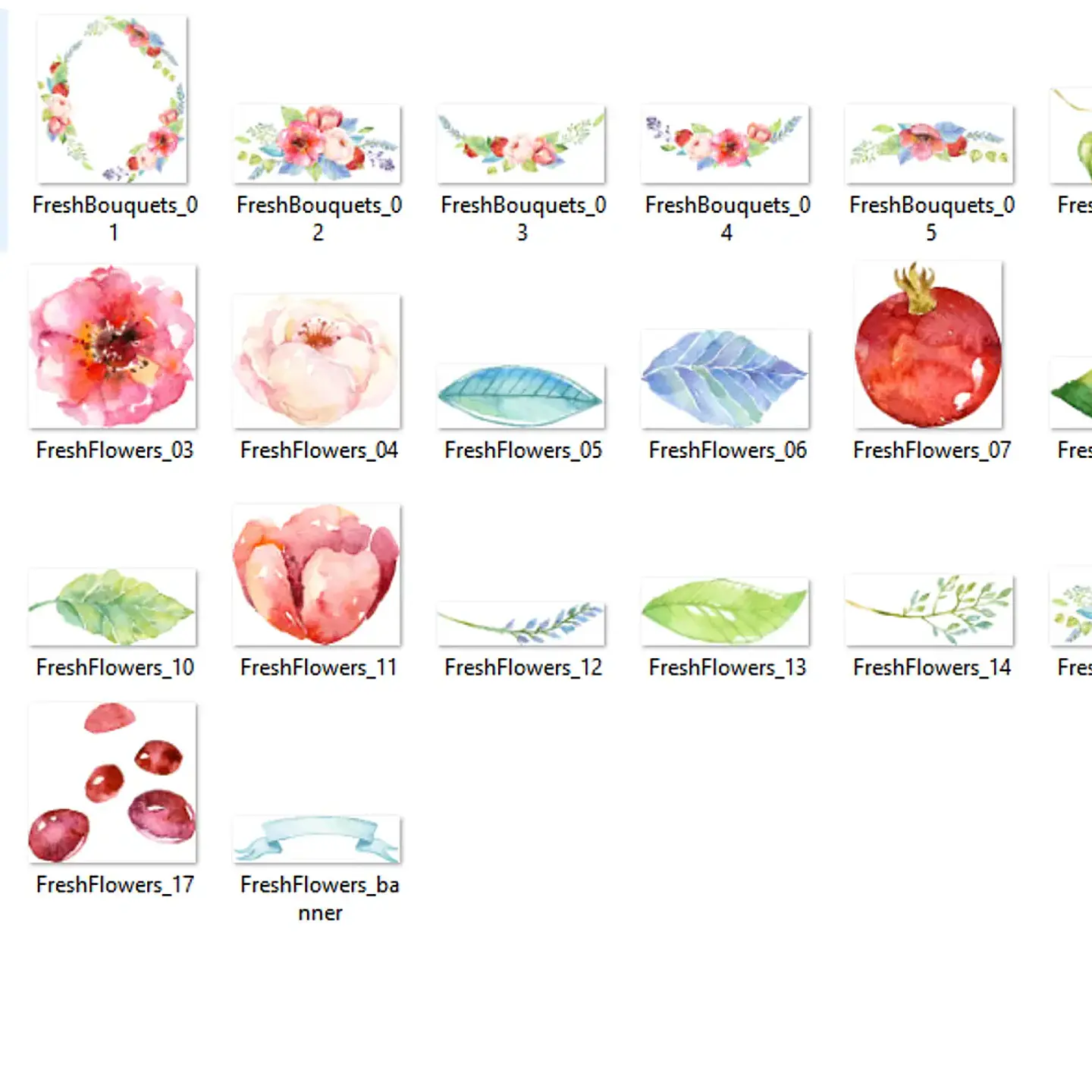 Kit Digital Flores Frescas 2