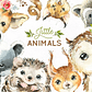 Kit Digital Animais da Floresta - Thumbnail 1