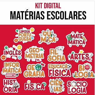 Kit Digital Matérias Escolares
