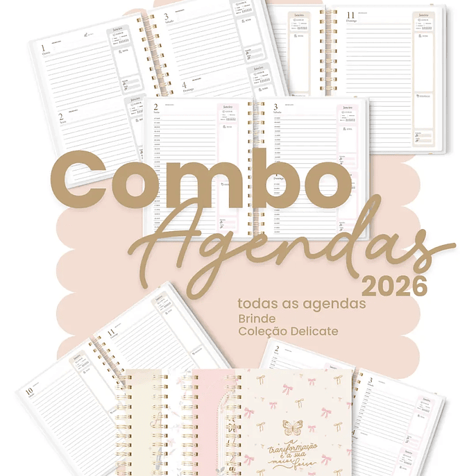 Arquivo Combo Completo Agenda 1