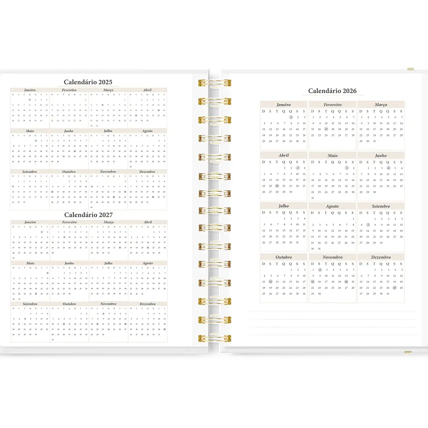 Arquivo Combo Completo Agenda 12