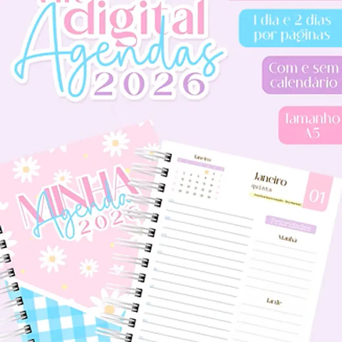 Arquivo Combo Agendas 2026 