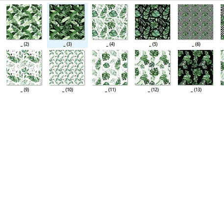 Kit Digital Pepelaria Folhas 2