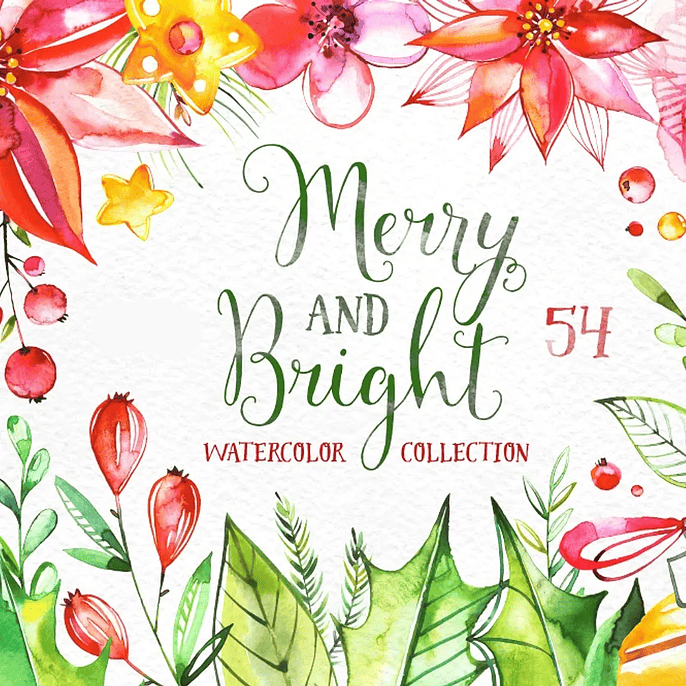 Kit Digital Flores Alegres 1