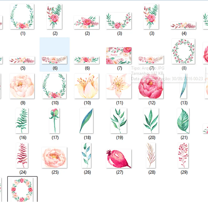 Kit Digital Flores 2