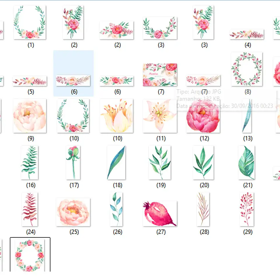 Kit Digital Flores 2