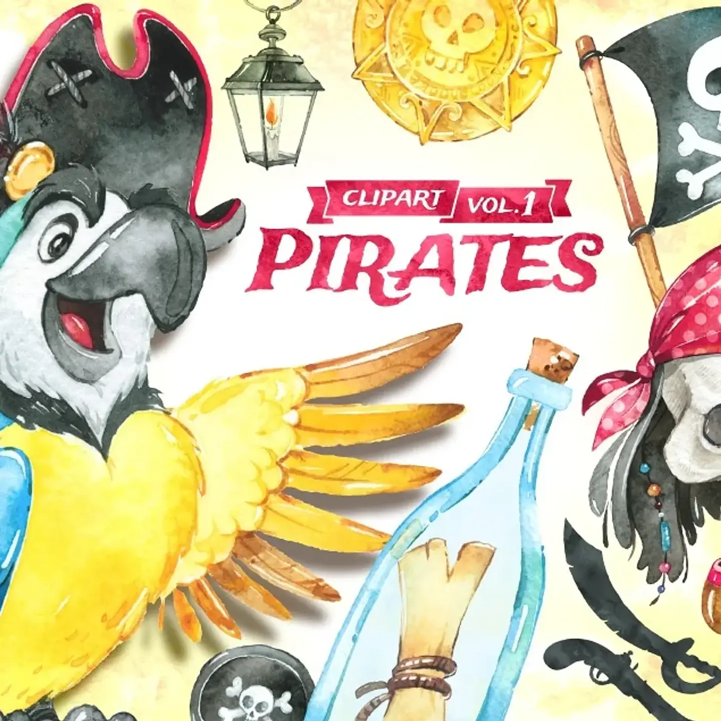 Kit Digital Papagaio Pirata 1