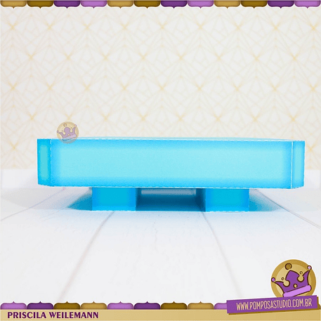 Arquivo de Corte Suporte Bandeja Retangular 1