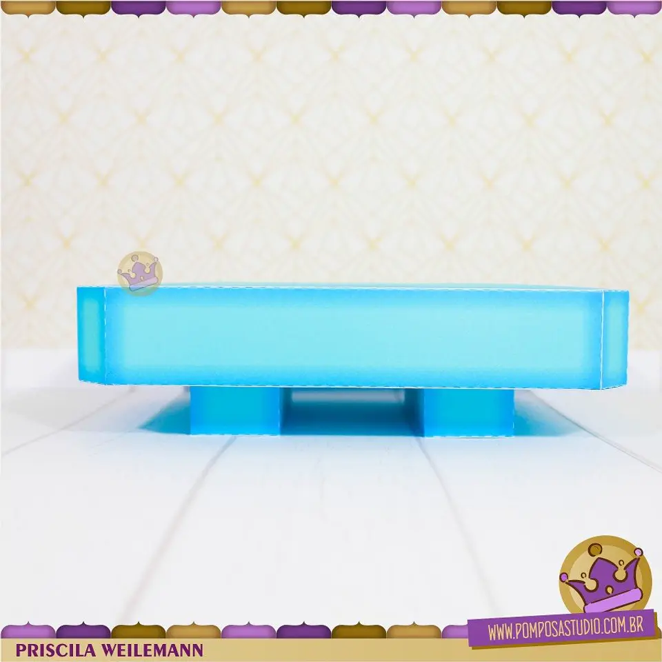 Arquivo de Corte Suporte Bandeja Retangular 1