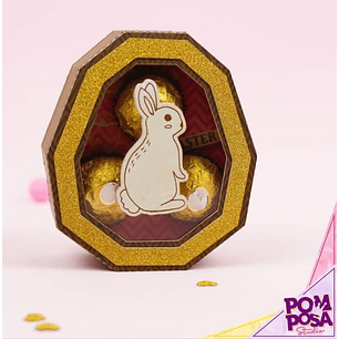 Arquivo de Corte Caixa-Ovo Bombom